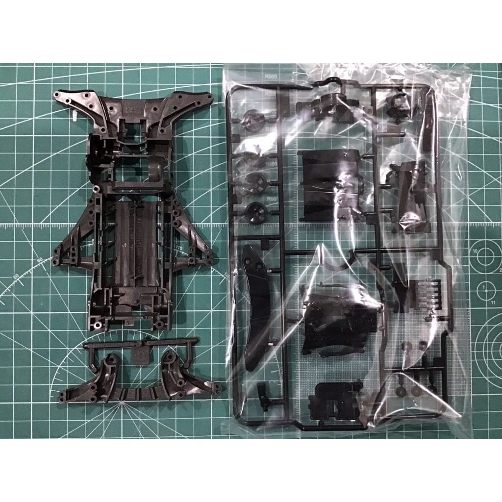 ชุดโครง FMA กากเพชร (โครง+พาท+หาง) ระเบิดจากรถกล่อง Mach Frame ของใหม่แท้100%