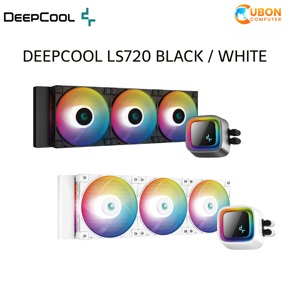 CPU COOLER (ระบบระบายความร้อนด้วยน้ำ) DEEPCOOL LS720 BLACK / WHITE ประกันศูนย์ 5 ปี