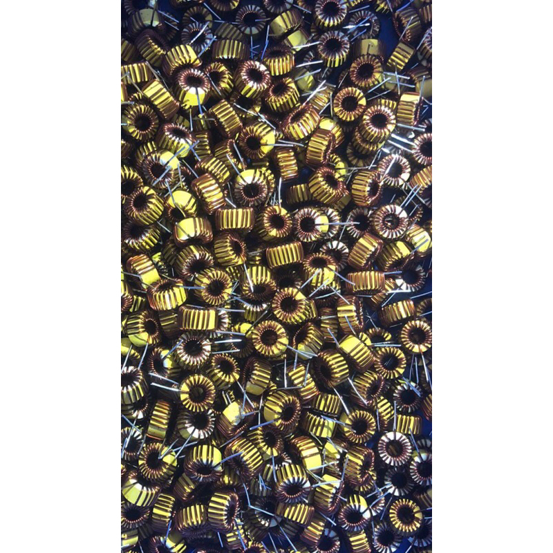L โมเบส 20mm สีเหลืองขาว(รุ่นใหม่ล่าสุด) Toroid core Inductors (เบสแน่นๆ หนักๆ กระชับ ลั่นทุ่ง) AS XY ราคา 4ชิ้น