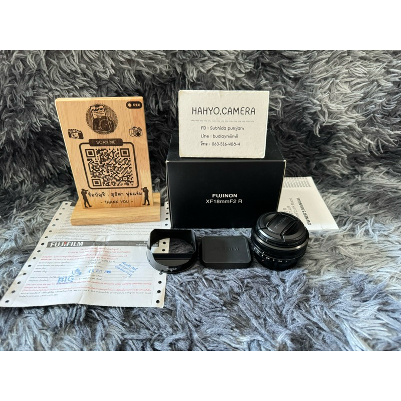 Lens xf18mm f2r for fuji มือสอง 🔥 มีบริการส่งด่วนใน กทม. 🔥