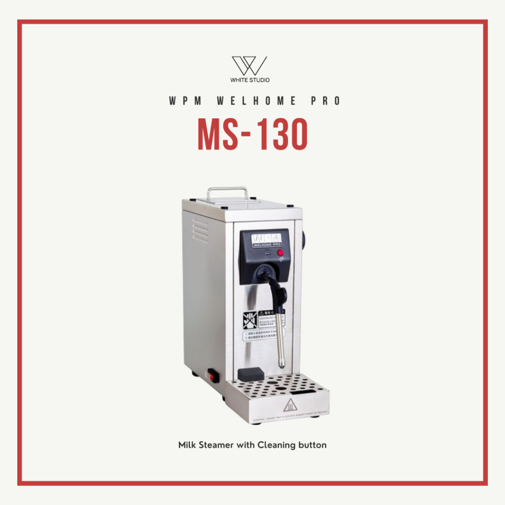 WPM MS-130 milk steamer เครื่องสตีมนม เครื่องทำฟองนม รับประกันศูนย์ไทย 1 ปี