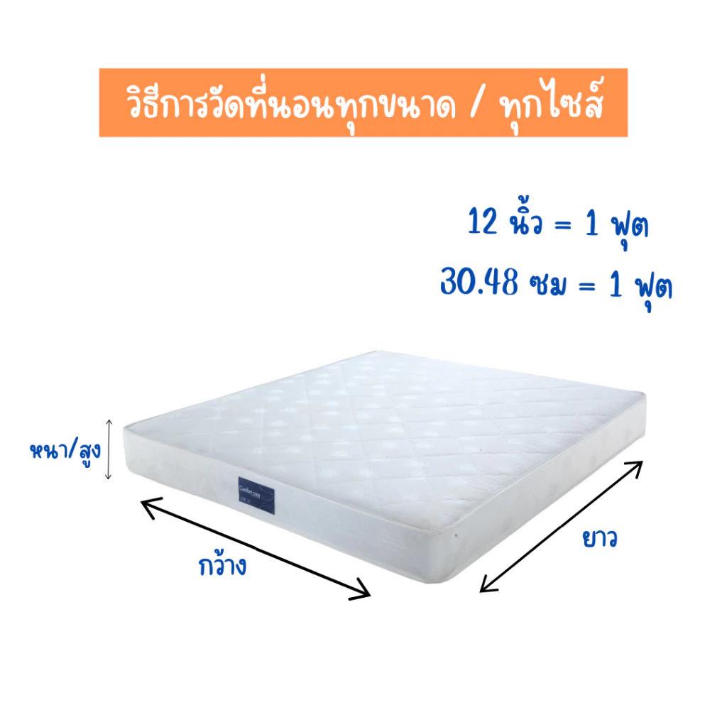 ผ้าปูที่นอนไซส์พิเศษ ผ้ากันไรฝุ่น thumbnail 8