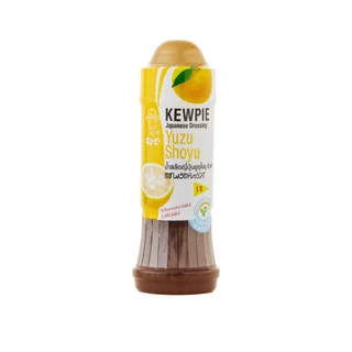 KEWPIE Japanese Dressing Yuzu Shoyu น้ำสลัดญี่ปุ่นยูซุโชยุ คิวพี (สูตรเจ) ขนาด 210 มล.