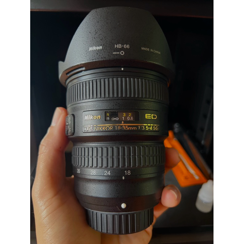 เลนส์ Nikon  18-35 mm f/3.5-4.5 ED
