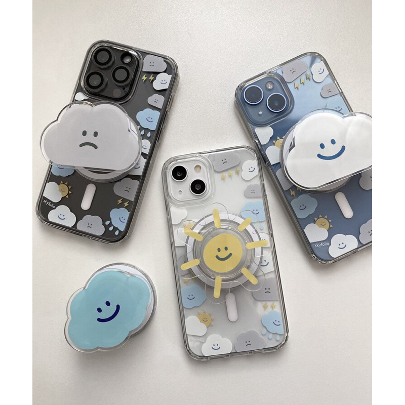 ••พร้อมส่ง/ของแท้••อัพเดท ลายใหม่ i17/S25/zflip7!! Skyfolio เคสแม่เหล็ก