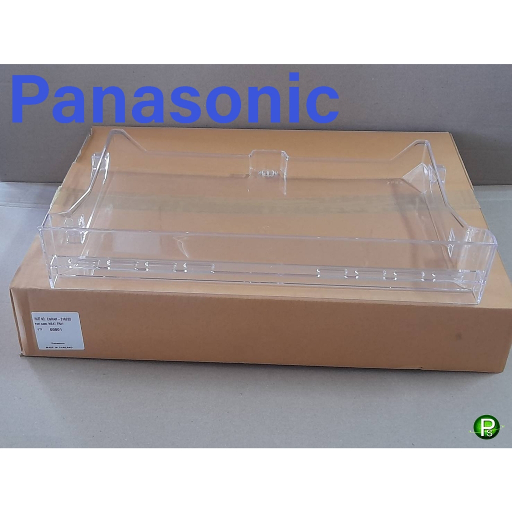 ถาดแช่เนื้อใต้ฟรีส (แบบไม่มีรูถ่ายน้ำ) MEAT TRAY(no hole) CNRAH-316920 PANASONIC