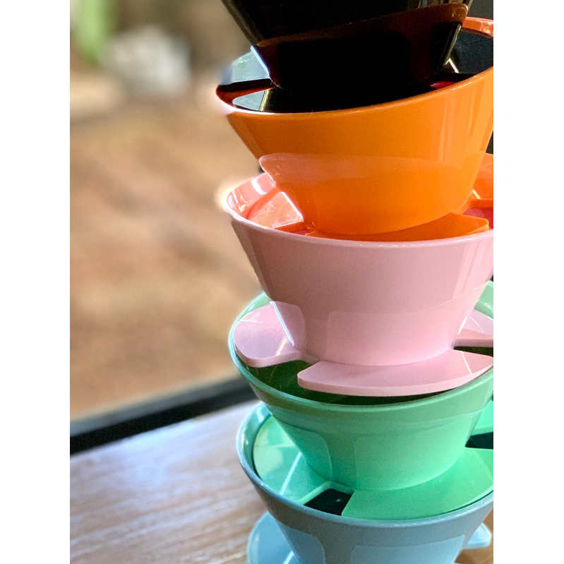 April Plastic Dripper Orange Black Green Blue ดำ เขียว ฟ้า เอพริล ดริปเปอร์ พลาสติก รองแชมป์โลก2019 