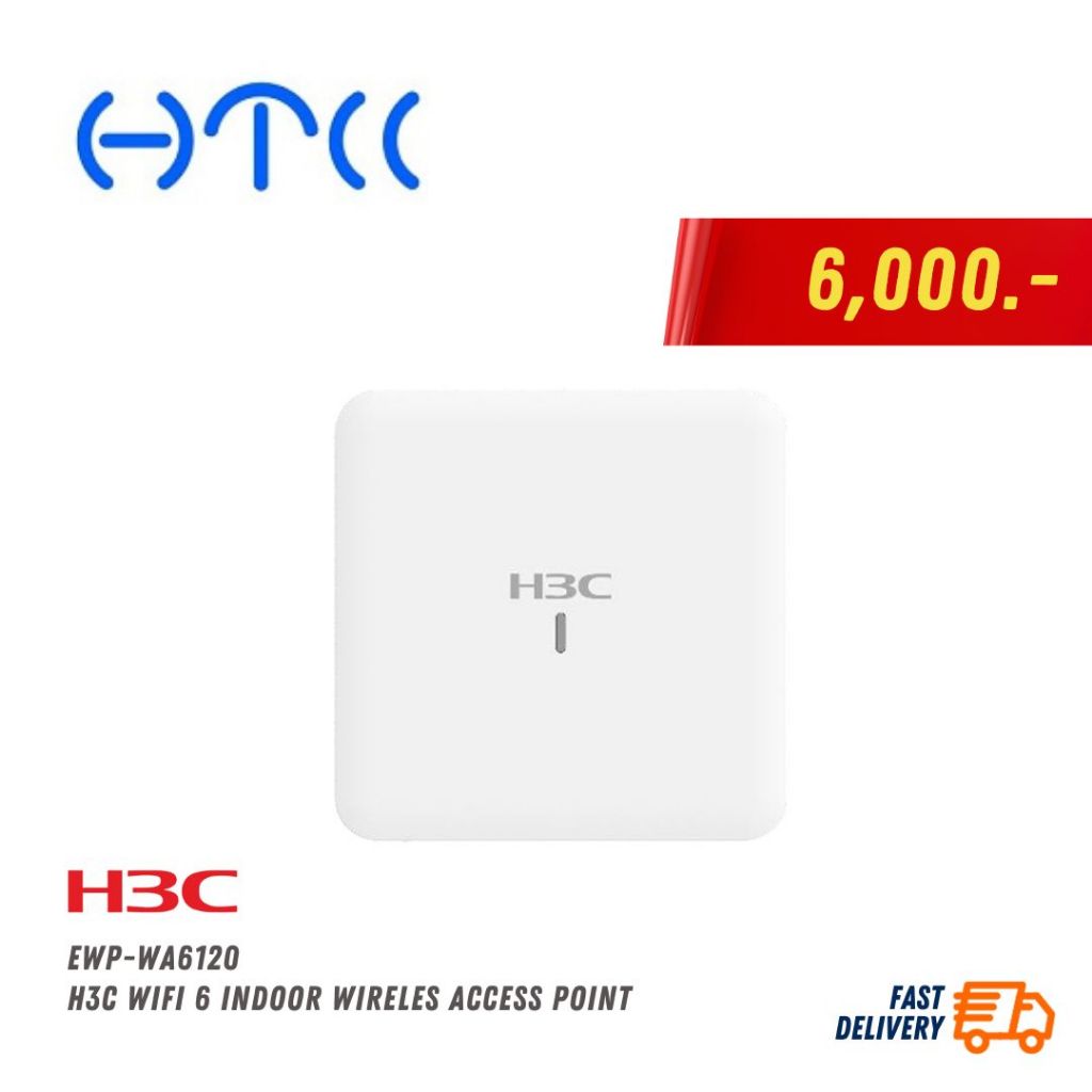 H3C WiFi 6 Indoor Wireles Access Point ~ EWP-WA6120
