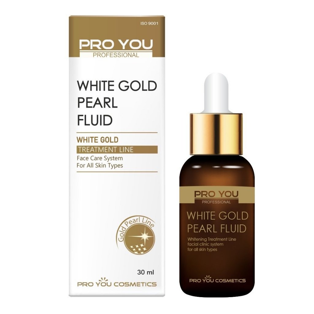 เซรั่มทองคำ เกาหลี โปรยู Pro You White Gold Pearl Fluid & Bright gold pearl cream Made in Korea