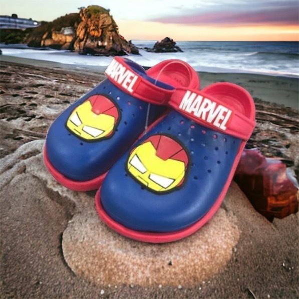 OPTA อ๊อฟต้า Marvel รองเท้าหัวโต Crocs⚡รุ่นขายดี⚡ ลิขสิทธิ์แท้ Spiderman