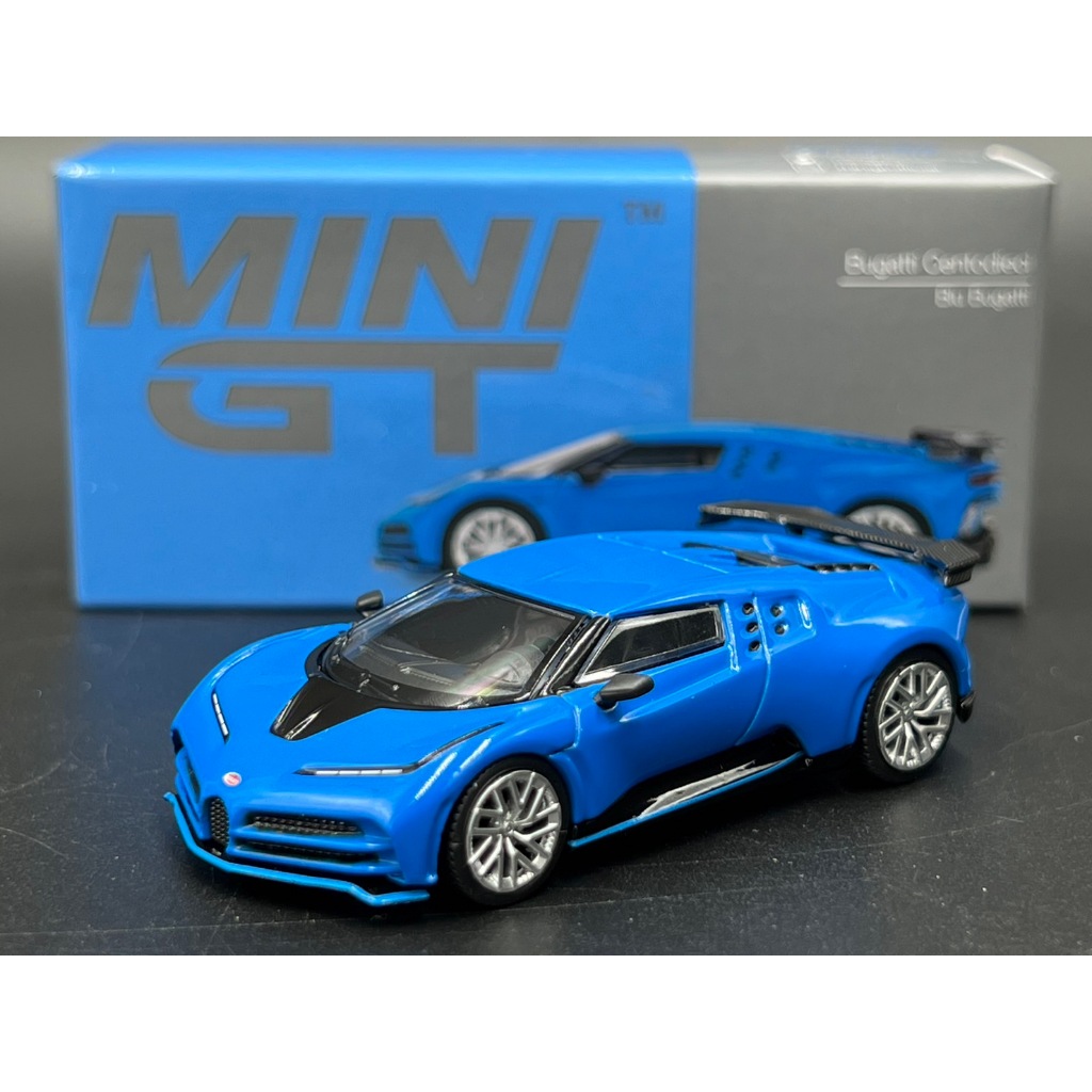 MINIGT / Bugatti Divo Blu Bugatti