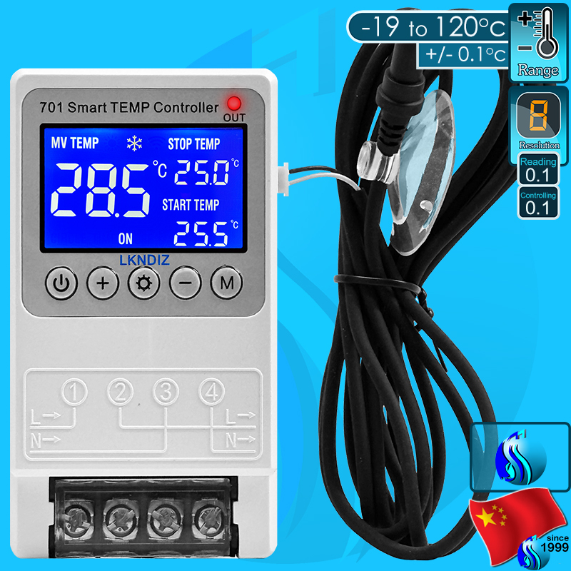SeaSun LKNDIZ Smart Temp Controller 701 / STC-8080A+ เครื่องควบคุมอุณหภูมิ thermometer temperature control thermostat