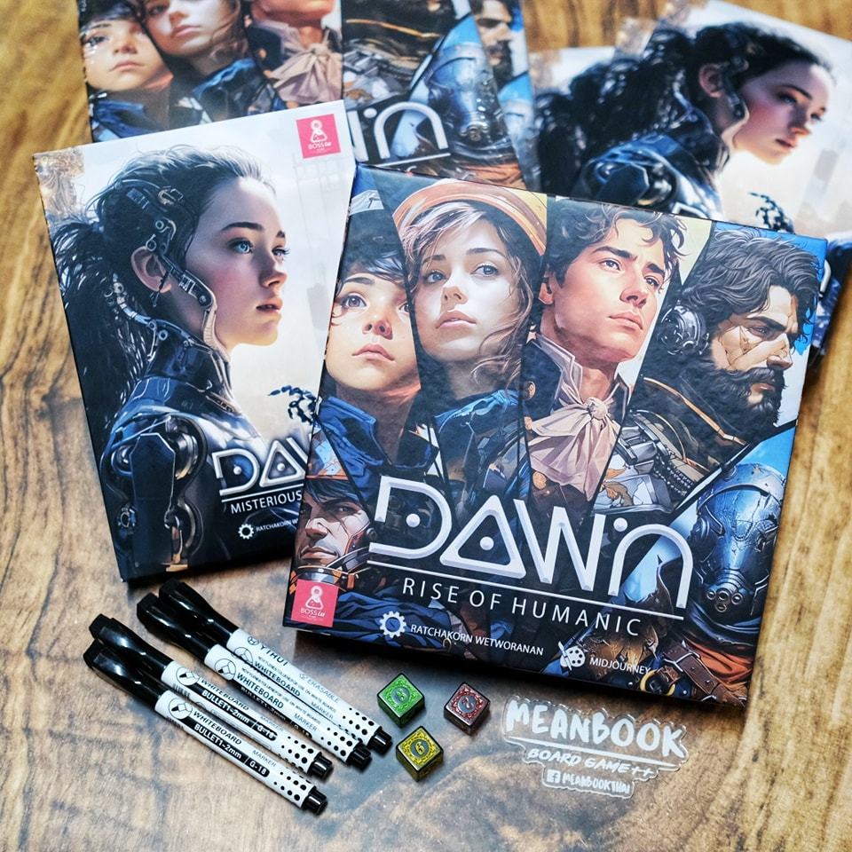 DAWN : Rise of Humanic + ภาคเสริม DAWN : Misterious Exploration Board Game (ภาษาไทย)