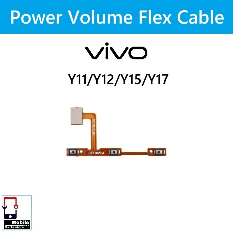 แพรสวิตช์ Vivo Y11/Y12/Y15/Y17/Y3s แพรpower แพรปิดเปิด Power&Volume Button Flex Cable
