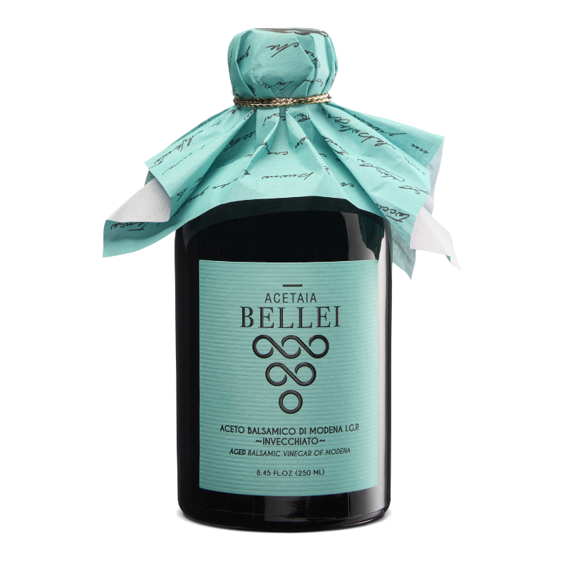เบลเล่ บัลซามิก จากโมเดอนา ฉลากสีฟ้า 250 มล. - Aged Balsamic Vinegar of Modena Light Blue Label 250ml Bellei brand