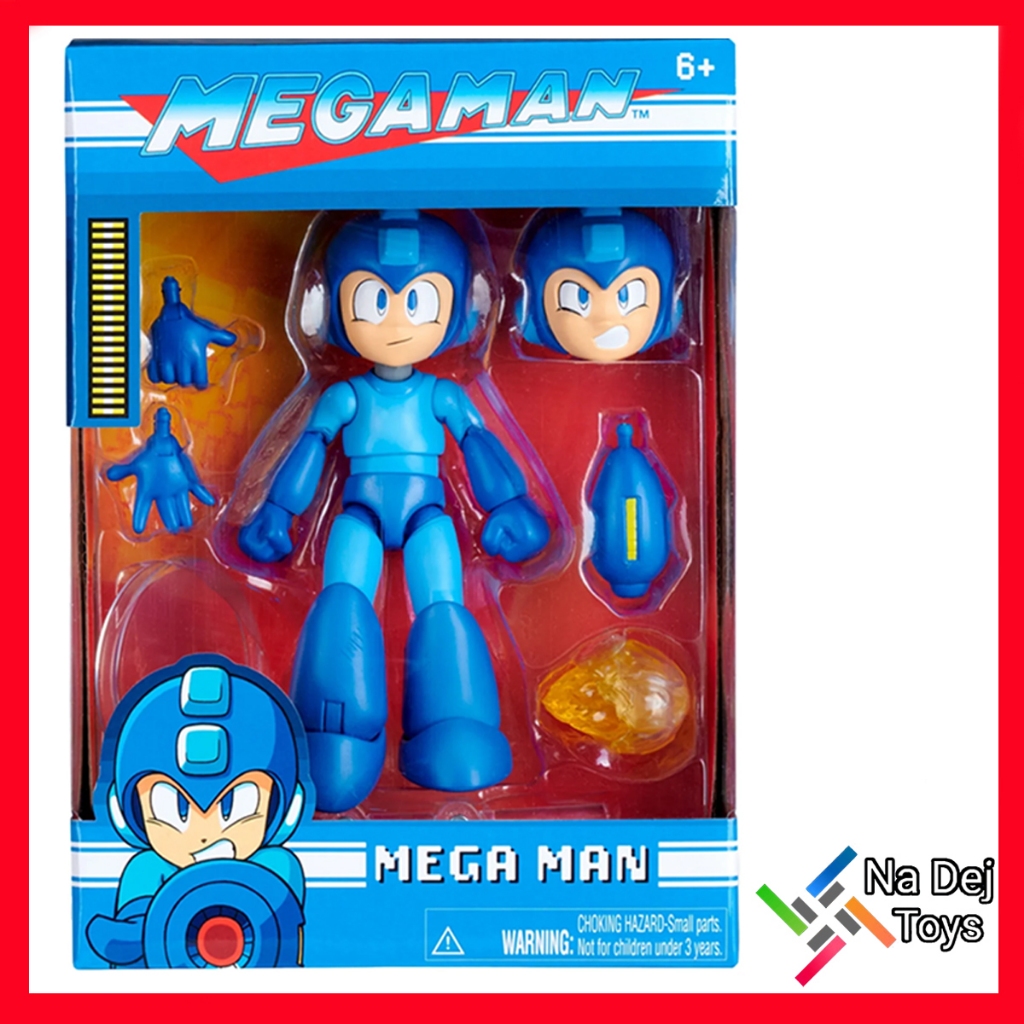 Jada Toys Mega Man 6" Figure เจด้า ทอยส์ เมก้าแมน ขนาด 6 นิ้ว ฟิกเกอร์