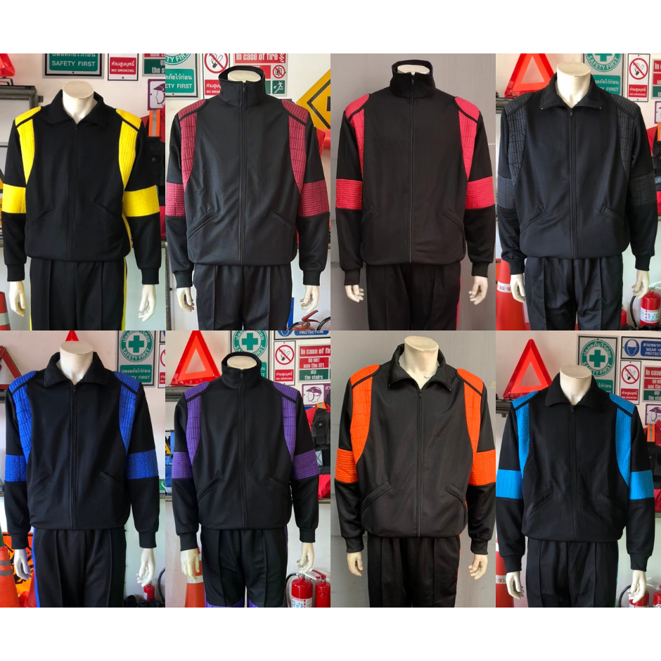เสื้อวอร์มงานป้องกัน เสื้อวอร์มงานดับเพลิง ชุดวอร์มปฏิบัติการ **เฉพาะเสื้อ** มีให้เลือก 8 สี