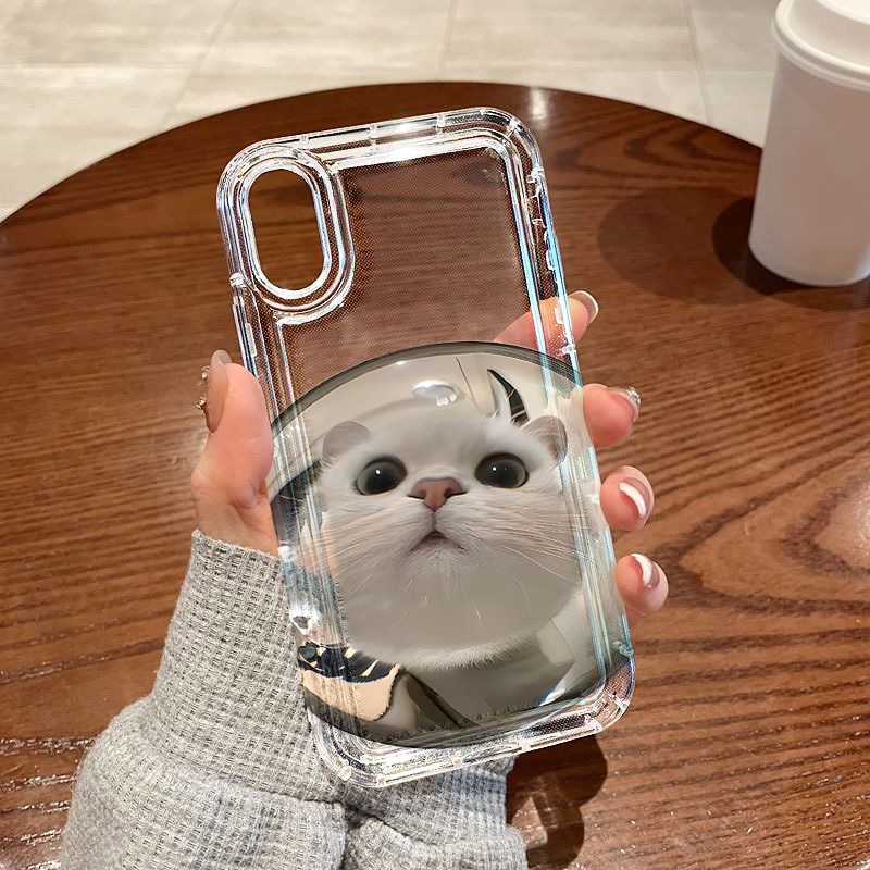 เคสใสไอโฟน การ์ตูนTPUเคสกันกระแทก สําหรับ iPhone 11 15 13 14 12 Pro Max 7Plus XR 7 X XS Max