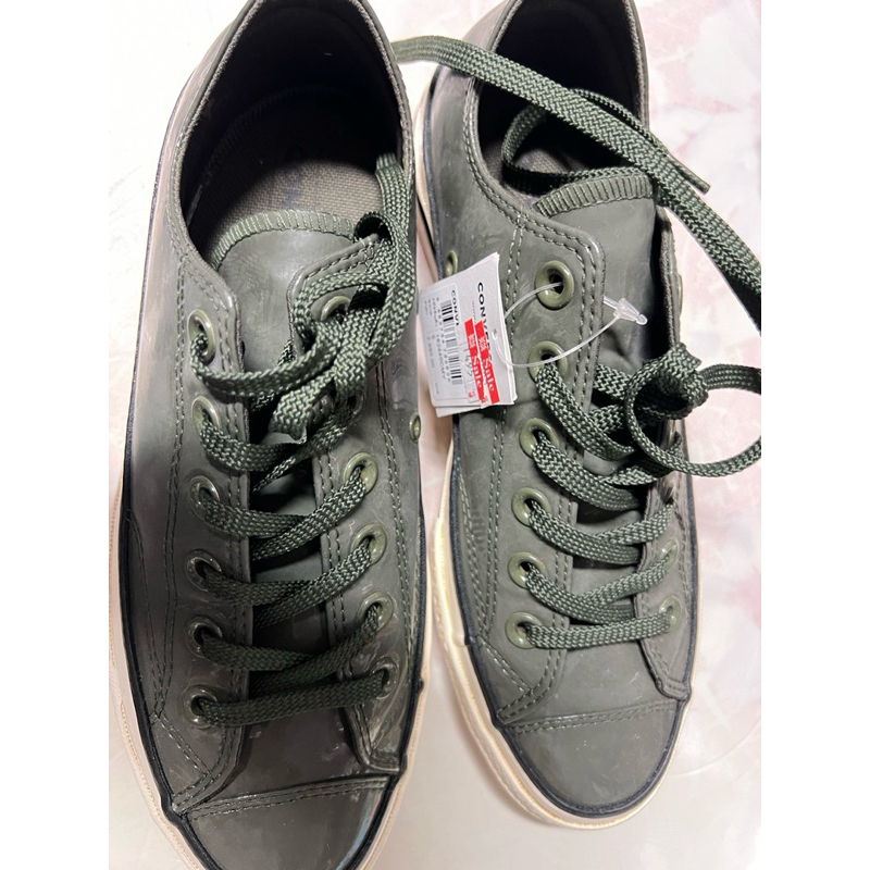 รองเท้า Converse แท้เบอร์ 5  สีเขียวหนังแก้ว