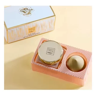 kakaxi แถมฟองน้ำ คุชชั่นกุหลาบ Cushion Cream set คุมมัน ผิวชุ่มชื้น 542