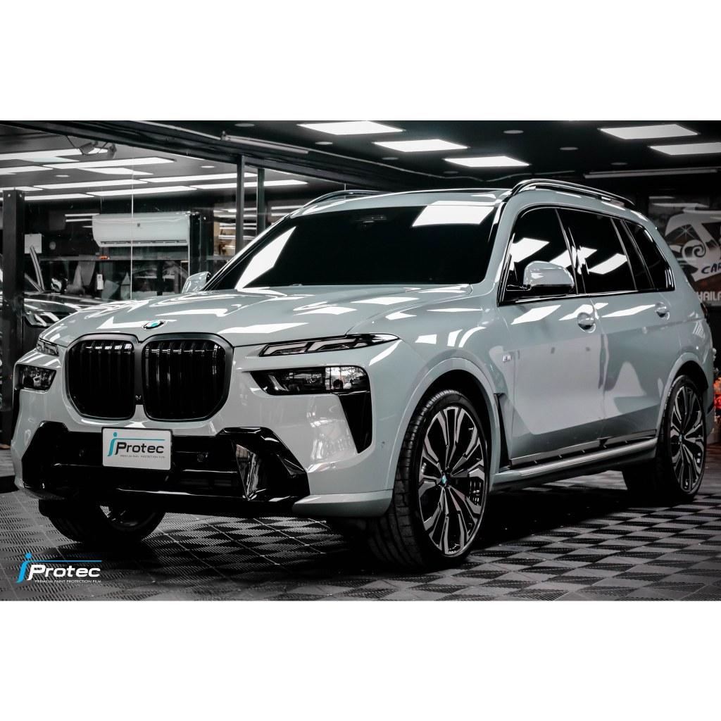 iProtec ฟิล์มใสกันรอยหน้าจอรถยนต์ BMW X7 xDrive 40d MSport LCIและBMW X7 xDrive60i MSport LCI