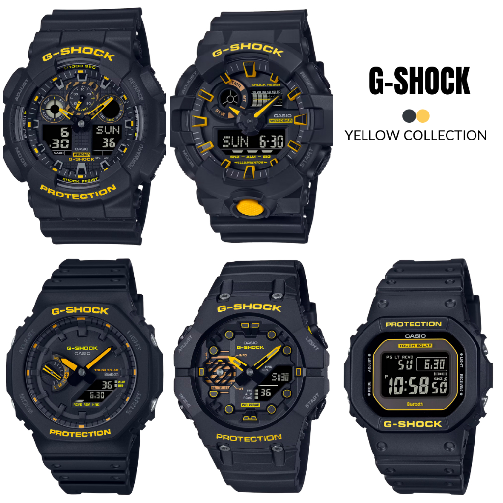 Casio G-Shock นาฬิกาข้อมือผู้ชาย G-SHOCK GA-700CY-1A GA-100CY-1A GA-B001CY-1A GW-B5600CY-1 GA-B2100C