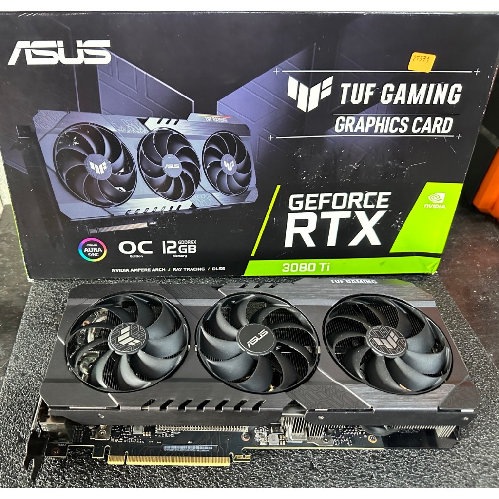 VGA RTX3080TI ASUS TUF O12G GAMING DDR6