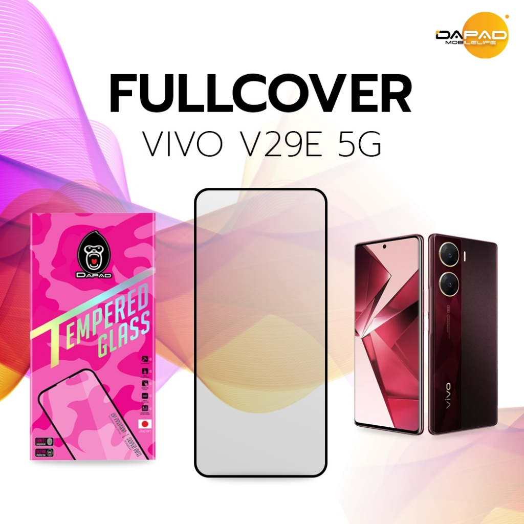 ฟิล์มกระจกกันรอย Vivo V29E 5G ฟิล์มกระจกเต็มจอ