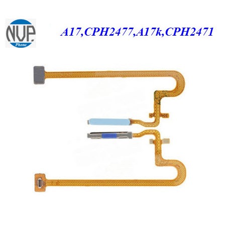 สายแพรชุดสแกนนิ้ว Oppo A17,CPH2477,A17k,CPH2471