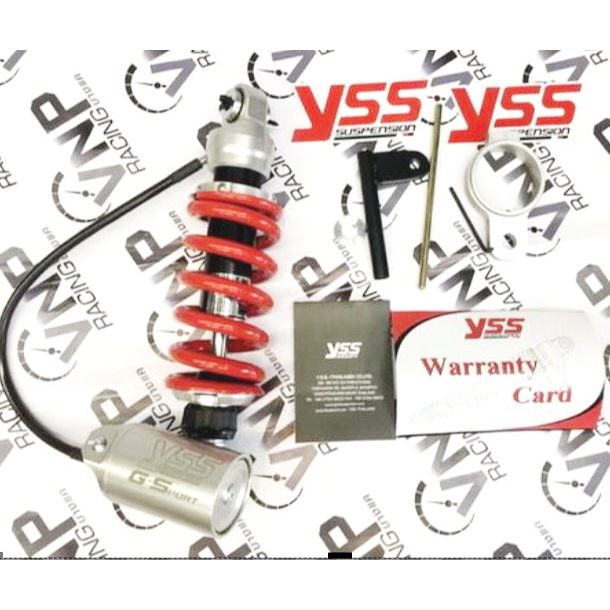 โช็ค YSS CB-150R 2018+ แก๊สมีกระปุกแท้ G-SPORT MX302-280TRL-28 สปริงแดง กระปุกเงิน ประกัน 1ปี/20,000