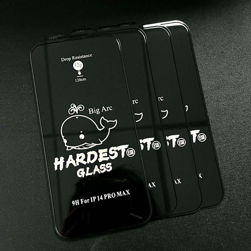 ฟิล์มกระจกเต็มจอป้องกันไฟฟ้าสถิตย์แบบอาร์คอลูมิเนียมสูงสำหรับ iPhone XS XR 11 12promax 13promax 14pr