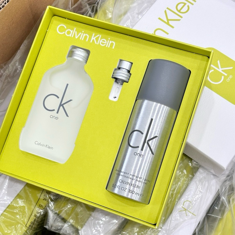 Calvin Klein Ck One Gift Set 100ml. EDT + 150ml.