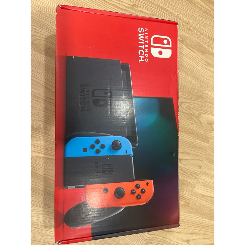 [มือสอง] Nintendo Switch with Neon Blue and Neon Red Joy-Con