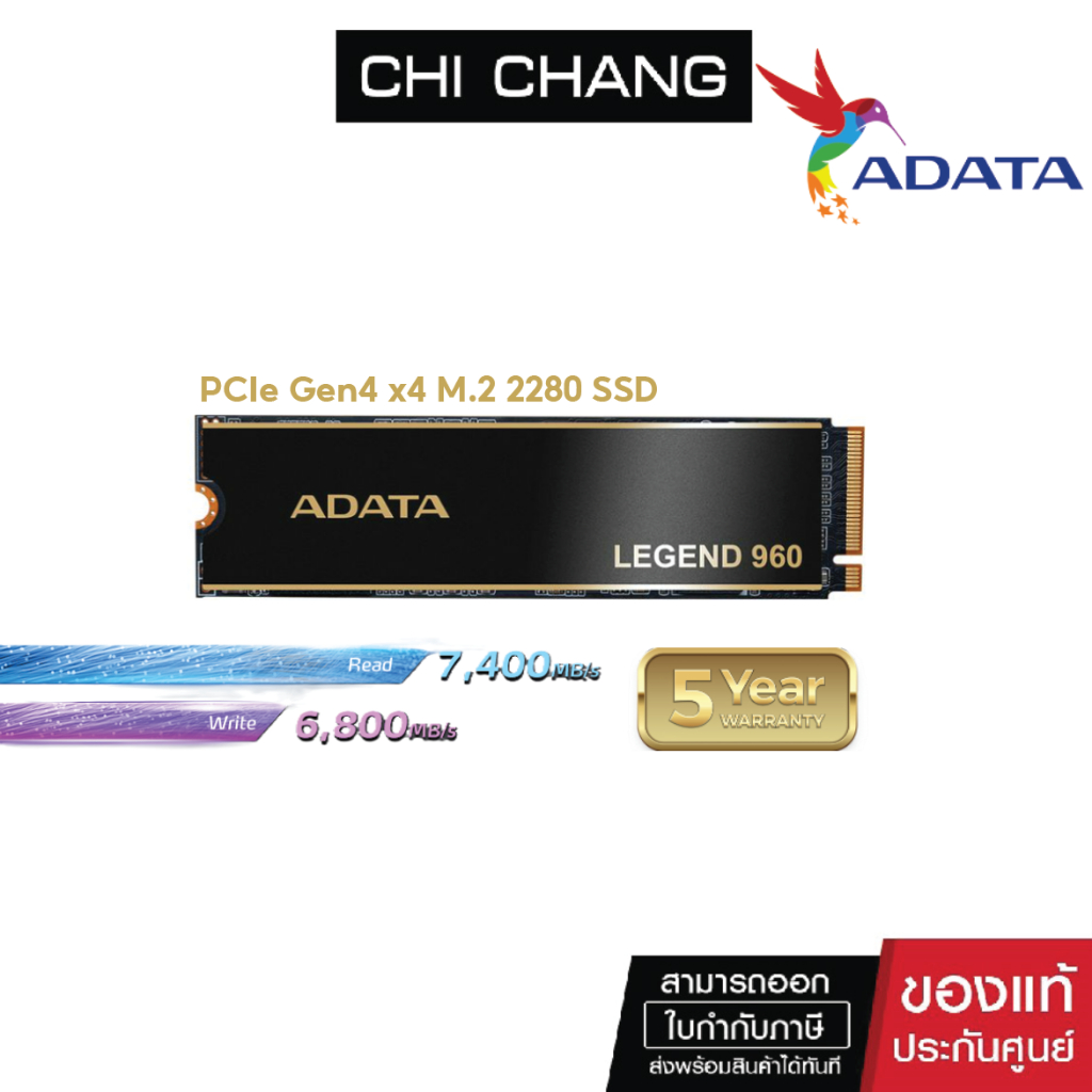 ADATA LEGEND 960 PCIe Gen4 x4 M.2 2280 Solid State Drive PCIe SSD 1TB 2TB