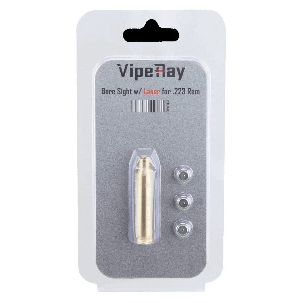 เลเซอร์ช่วยตั้งศุนย์Vipe Ray : .223 Rem Cartridge Red Laser Bore Sight เครื่องมือและอุปกรณ์