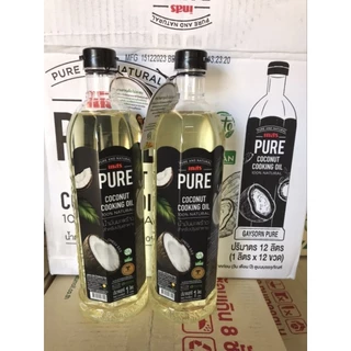 น้ำมันมะพร้าวสำหรับปรุงอาหารตราเกสรเพียวGAYSORN PURE COCONUT OIL