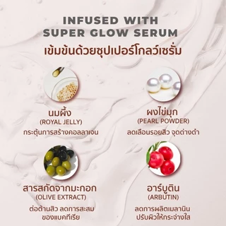 (มาร์ก1แผ่น) HER HYNESS INSTANT GLOW BLACK MASK (1 SHEETS) เฮอ ไฮเนส แบล็คมาส์ก เพื่อผิวโกลว์ใส1แผ่น