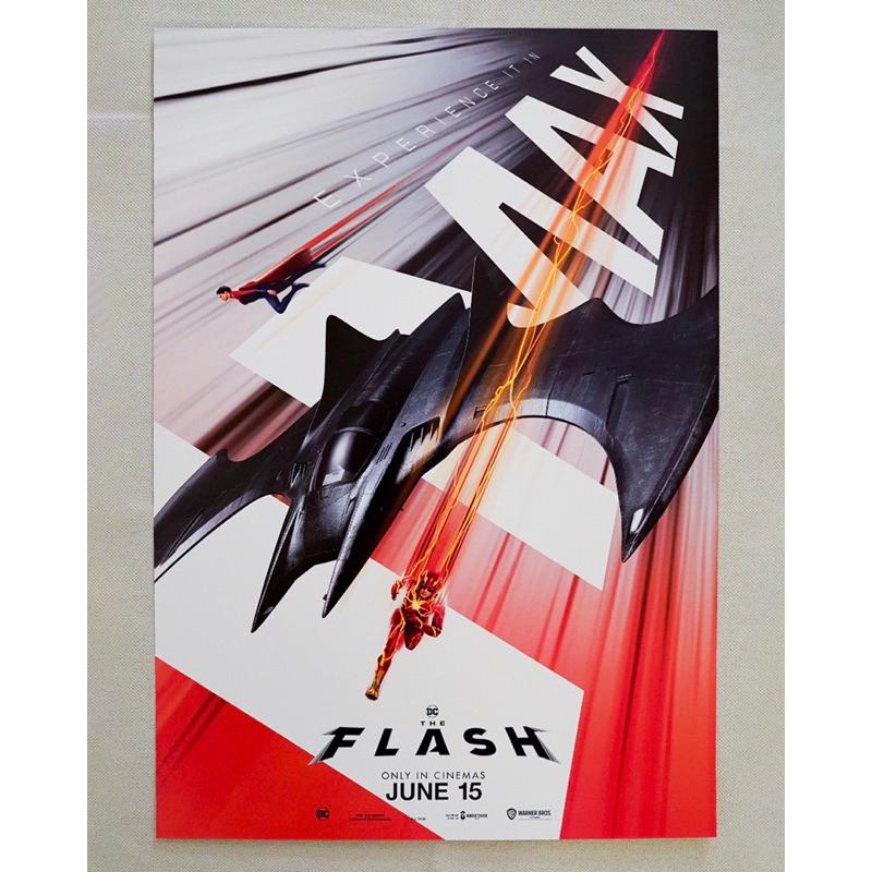 โปสเตอร์ของแท้ “THE FLASH” IMAX จาก Major Cineplex - Poster “THE FLASH”