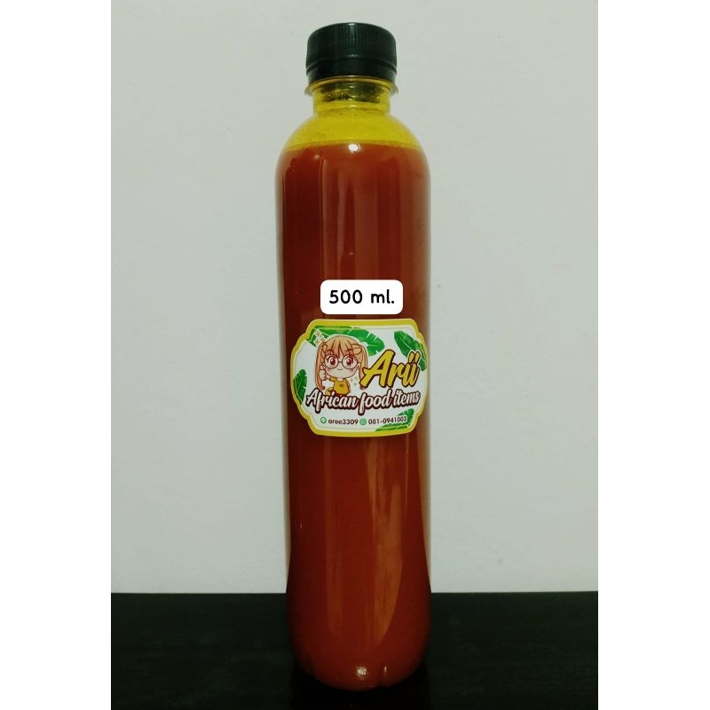 Red palm oil original, น้ำมันปาล์มแดง 500ml.  150฿