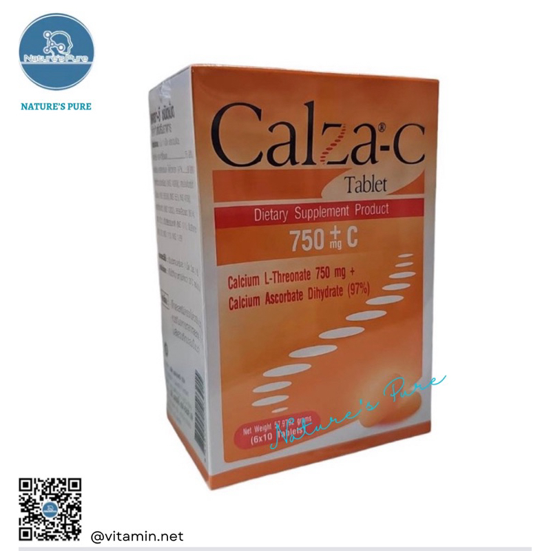 แคลเซียมแอล-ทรีโอเนต 60เม็ด(Calcium L-Threonate) สกัดมาจาก ข้าวโพด เป็นแคลเซียมชนิดที่ละลายในน้ำได้ด