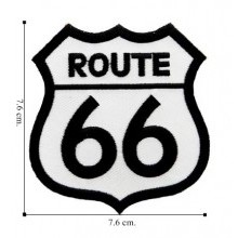 Route 66 อาร์มปัก รูต 66 ตัวรีดติดเสื้อ Route66 อาร์มรีดติดเสื้อ อาร์มแฟชั่น