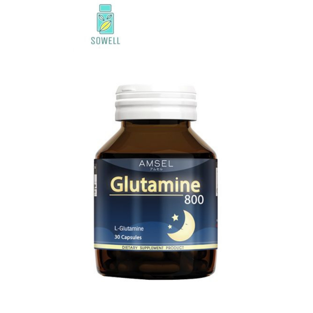 Amsel Glutamine 800 30 Capsules.