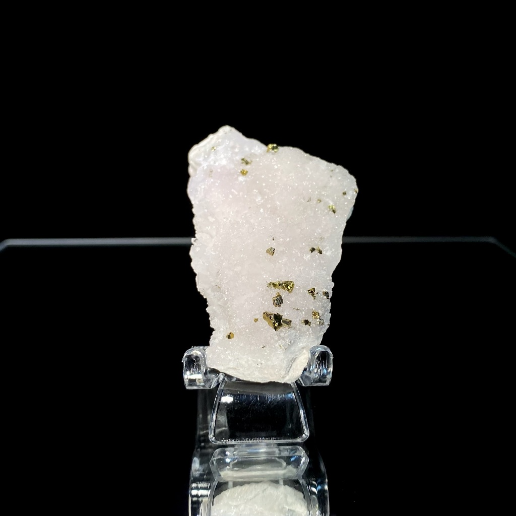 แร่บอร์ไนต์ ในควอตซ์ (Bornite in Quartz) #B3SP36