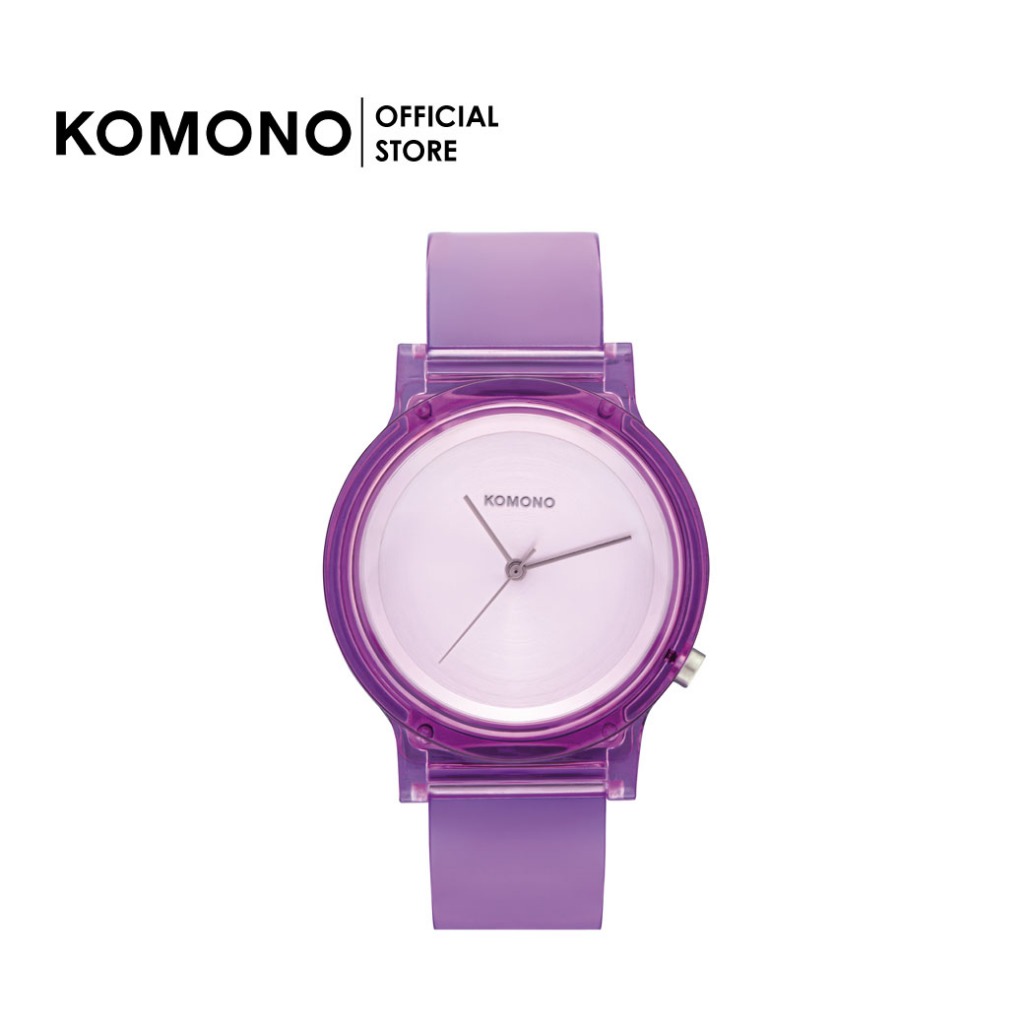 KOMONO Watch Mono Electro Bubblegum นาฬิกาแฟชั่นผู้หญิง/ผู้ชาย หน้าปัดกลม