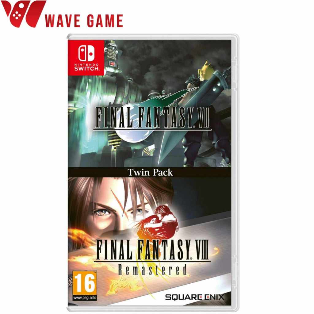 nintendo switch final fantasy vii - viii twin pack ( english zone 2 )