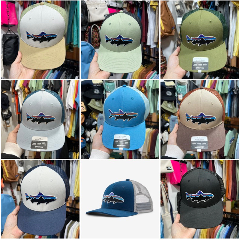 ของแท้ Patagonia Fitz Roy Trout Trucker Hat