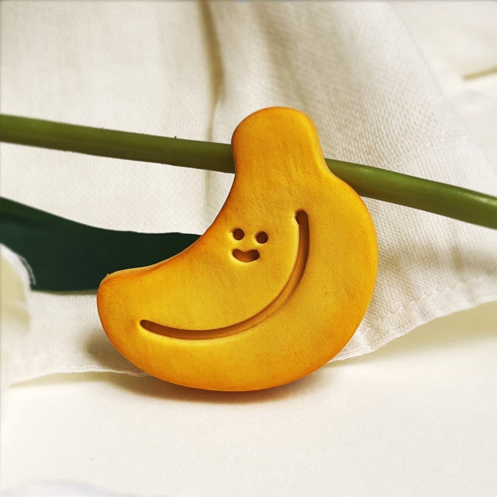 แม่พิมพ์คุกกี้ลายกล้วยเกาหลี  cookie cutter