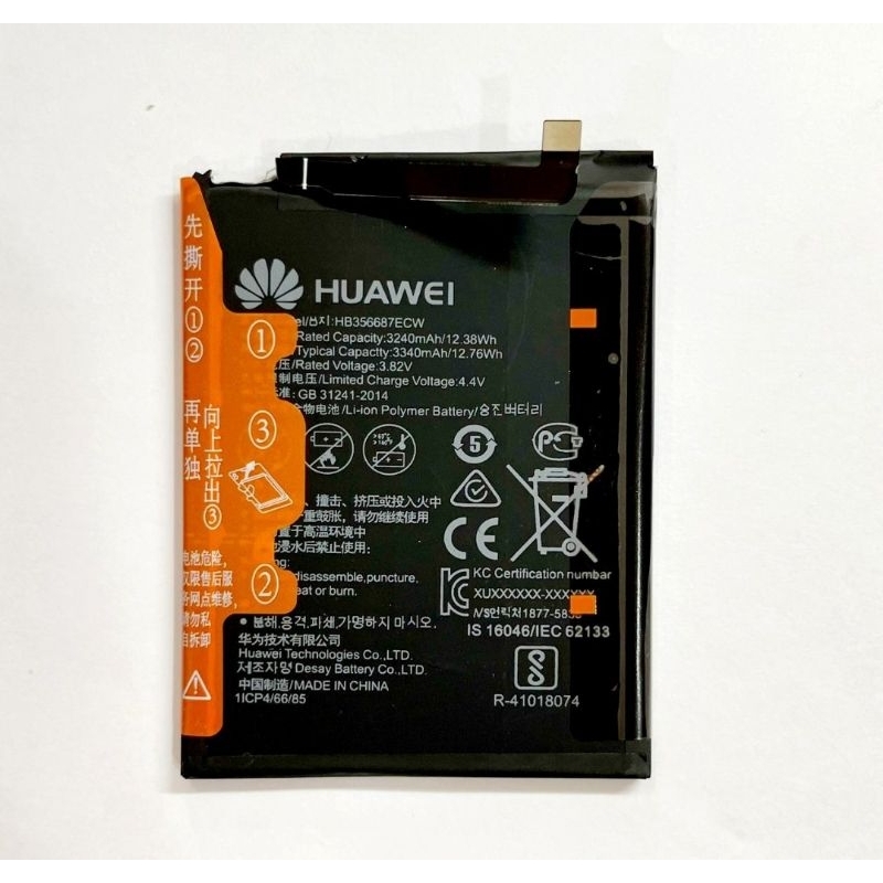 huawei Nova2i 3i Nova Plus Nova 2 Plus  Mate 10 Lite  Honor 7X  (HB356687ECW) แบตเตอรี่ Battery แบตเตอรี่หัวเว่ย