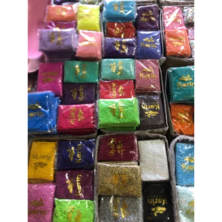 ลูกปัดเม็ดทรายสีสวยๆขนาด4มิลถุง450กรัม