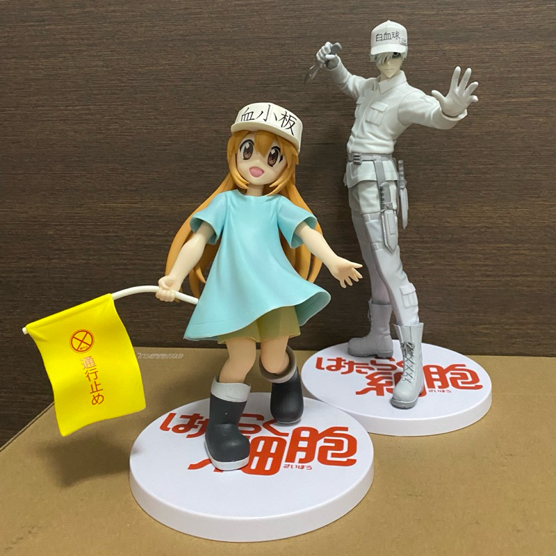 [ไม่มีกล่อง] Sega Cells at Work!: ขายคุ่ White Blood Cell & Platelet Premium Figure